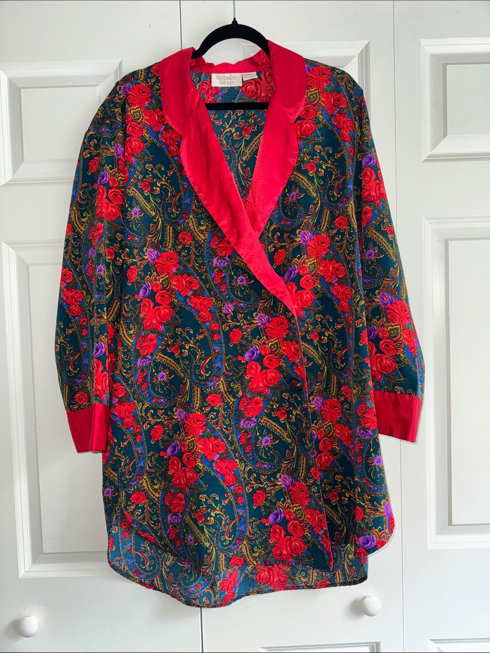 VTG Victoria’s Secret Gold Label Floral Night Shirt